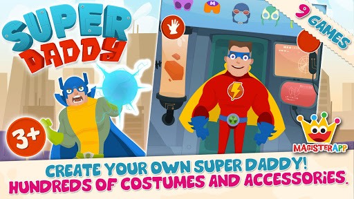 Super Daddy - Dress Up a Hero Super Daddy - Dress Up a Hero