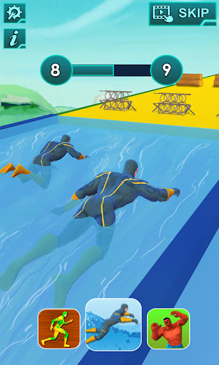 Superhero Shift Race Superhero Shift Race