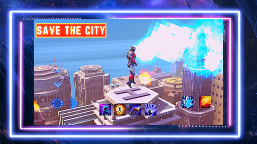 Super hero Flying iron jet man