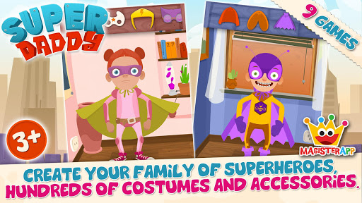 Super Daddy - Dress Up a Hero Super Daddy - Dress Up a Hero