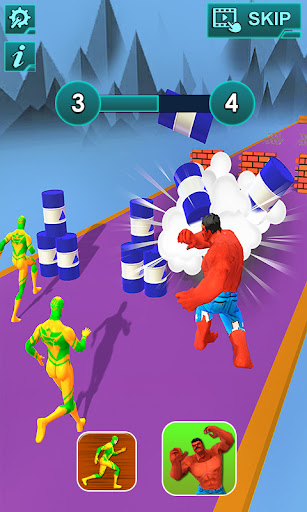 Superhero Shift Race Superhero Shift Race