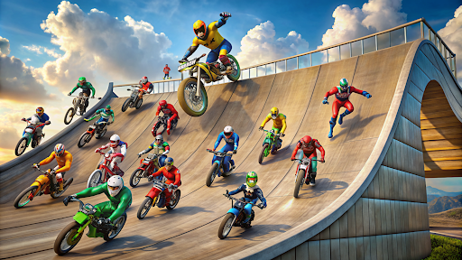Super Hero Bike Mega Ramp Super Hero Bike Mega Ramp